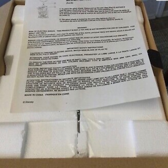 NEW Pirates of the Caribbean at World's End Skull Octopus Lamp Walt Disney BOXED - Picture 7 of 10